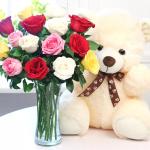 Flowers & Teddy